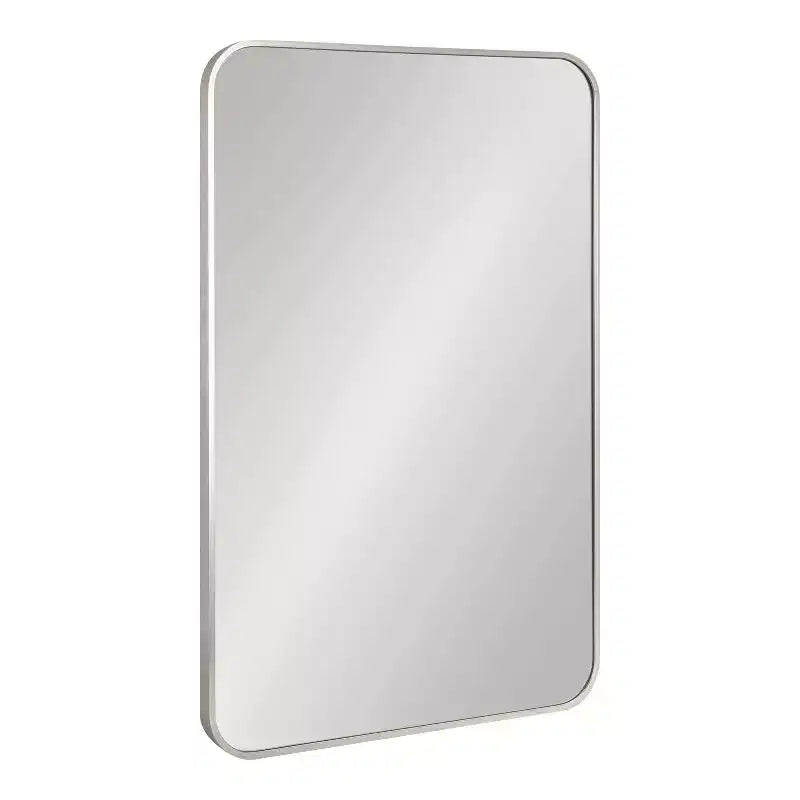 Kate and Laurel Zayda Radius Rectangle Framed Wall Mirror