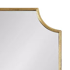 Miroir festonné en MDF, 22x30, doré