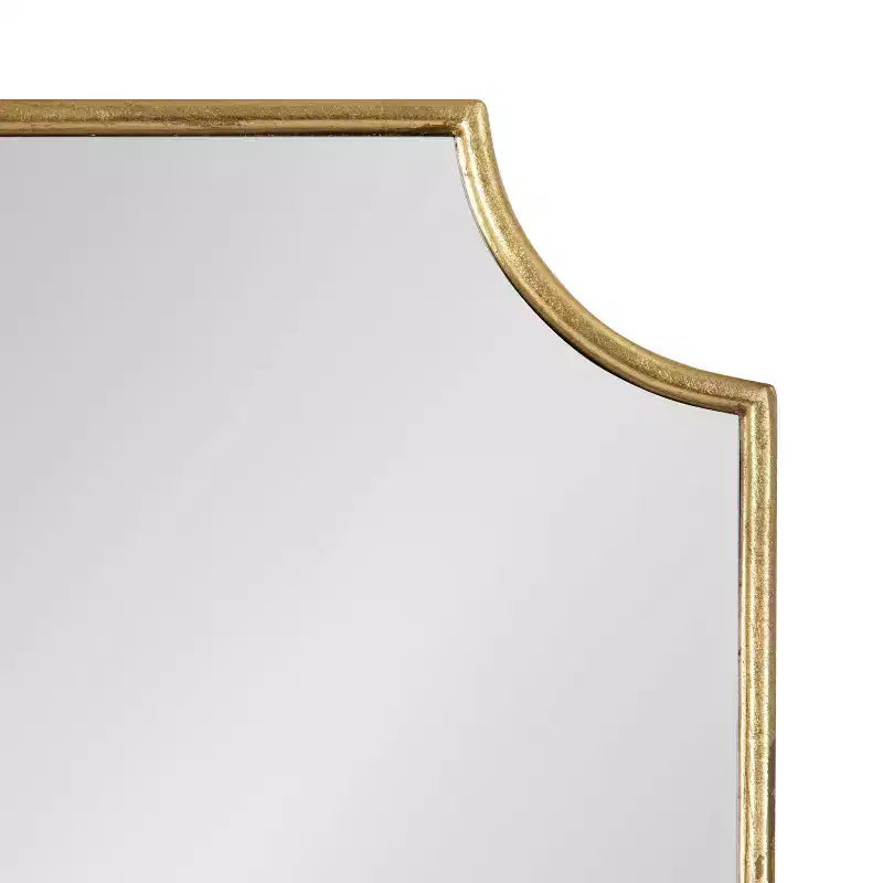 Miroir festonné en MDF, 22x30, doré