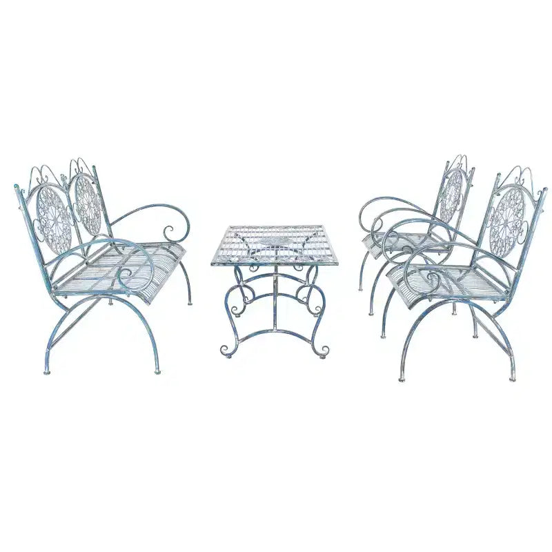 Ensemble de patio 4 pièces Sophie - Intérieur/Extérieur - PAT5001 - Safavieh