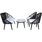 Ensemble de 4 pièces Halcott pour salon - Intérieur/Extérieur - PAT7526 - Safavieh