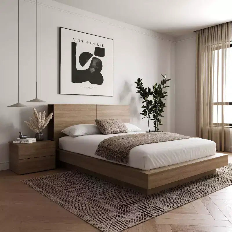 Ensemble de chambre Marconi 3 pièces pour grand lit Nexera
