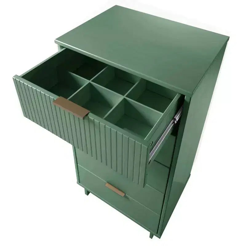 Ensemble de chambre à coucher Manhattan Comfort Granville (2 pièces) : commode étroite et commode