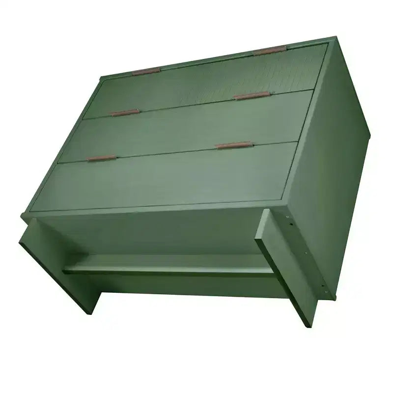 Ensemble de chambre à coucher Manhattan Comfort Granville (2 pièces) : commode étroite et commode
