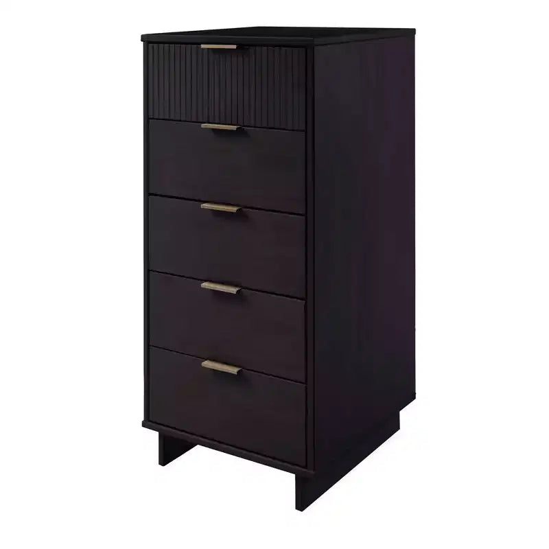 Ensemble de chambre à coucher Manhattan Comfort Granville (2 pièces) : commode étroite et commode