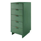 Ensemble de chambre à coucher Manhattan Comfort Granville (2 pièces) : commode étroite et commode