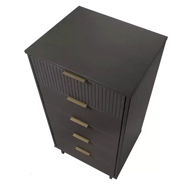 Ensemble de chambre à coucher Manhattan Comfort Granville (2 pièces) : commode étroite et commode