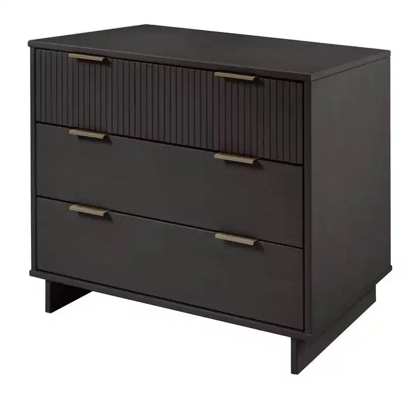 Ensemble de chambre à coucher Manhattan Comfort Granville (2 pièces) : commode étroite et commode