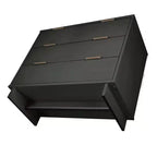 Ensemble de chambre à coucher Manhattan Comfort Granville (2 pièces) : commode étroite et commode