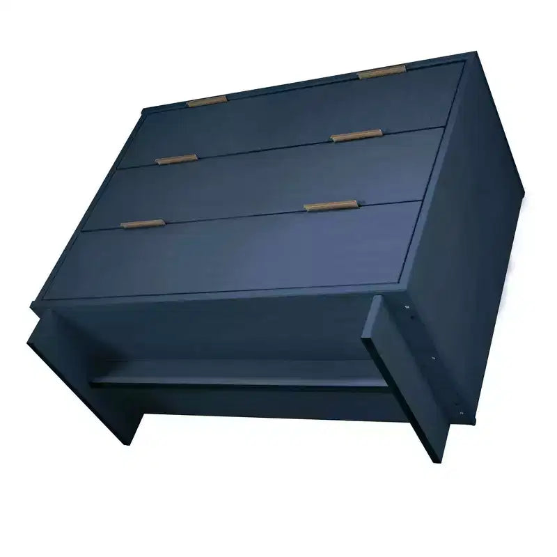 Ensemble de chambre à coucher Manhattan Comfort Granville (2 pièces) : commode étroite et commode