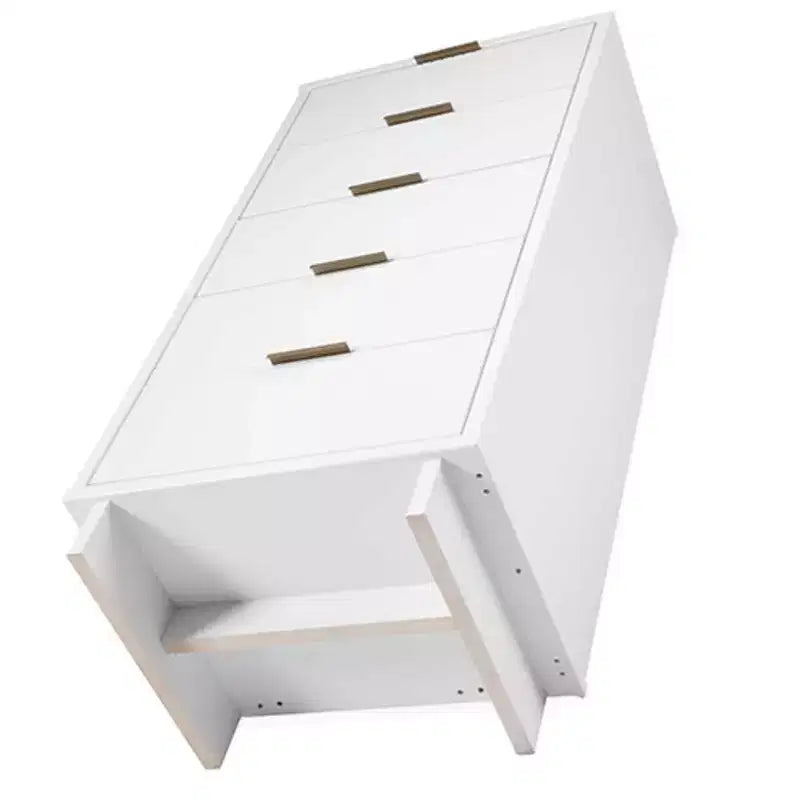 Ensemble de chambre à coucher Manhattan Comfort Granville (2 pièces) : commode étroite et commode