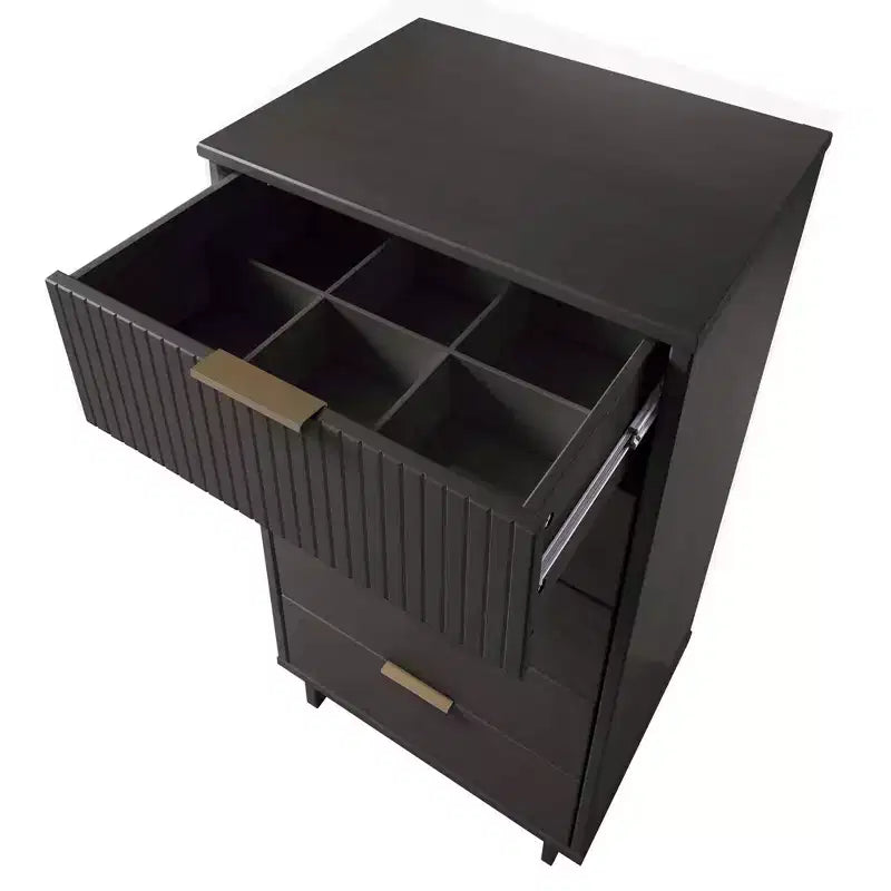 Ensemble de chambre à coucher Manhattan Comfort Granville 3 pièces avec commode simple et commode double
