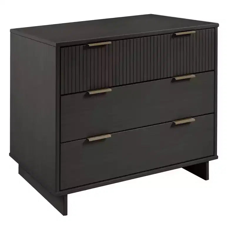 Ensemble de chambre à coucher Manhattan Comfort Granville 3 pièces avec commode simple et commode double