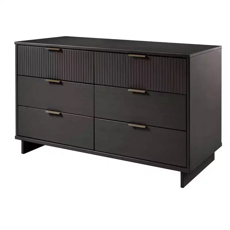 Ensemble de chambre à coucher Manhattan Comfort Granville 3 pièces avec commode simple et commode double