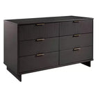 Ensemble de chambre à coucher Manhattan Comfort Granville 3 pièces avec commode simple et commode double