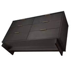 Ensemble de chambre à coucher Manhattan Comfort Granville 3 pièces avec commode simple et commode double