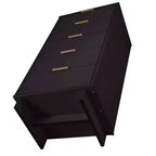 Ensemble de chambre à coucher Manhattan Comfort Granville 3 pièces avec commode simple et commode double