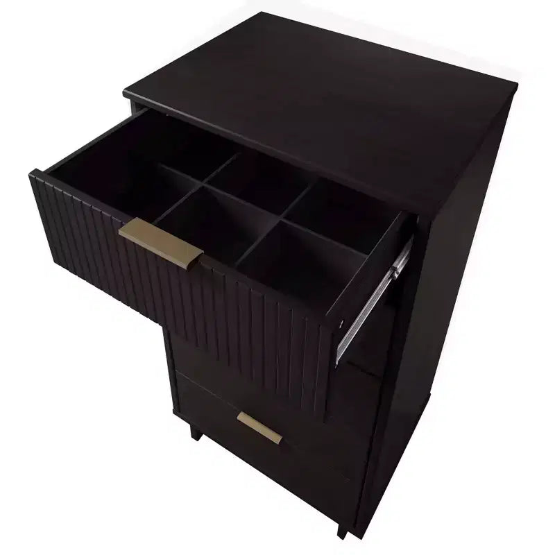 Ensemble de chambre à coucher Manhattan Comfort Granville 3 pièces avec commode simple et commode double
