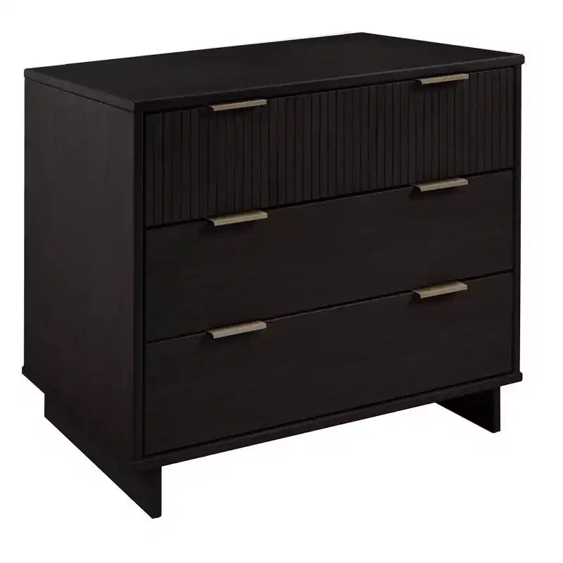 Ensemble de chambre à coucher Manhattan Comfort Granville 3 pièces avec commode simple et commode double