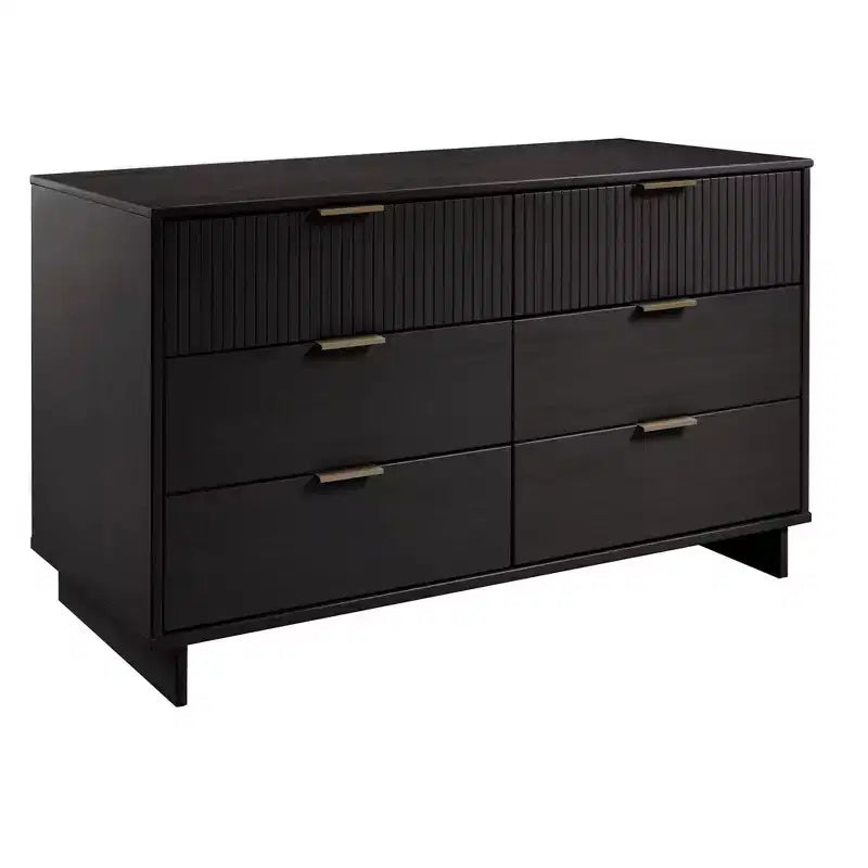 Ensemble de chambre à coucher Manhattan Comfort Granville 3 pièces avec commode simple et commode double