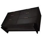 Ensemble de chambre à coucher Manhattan Comfort Granville 3 pièces avec commode simple et commode double