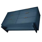Ensemble de chambre à coucher Manhattan Comfort Granville 3 pièces avec commode simple et commode double