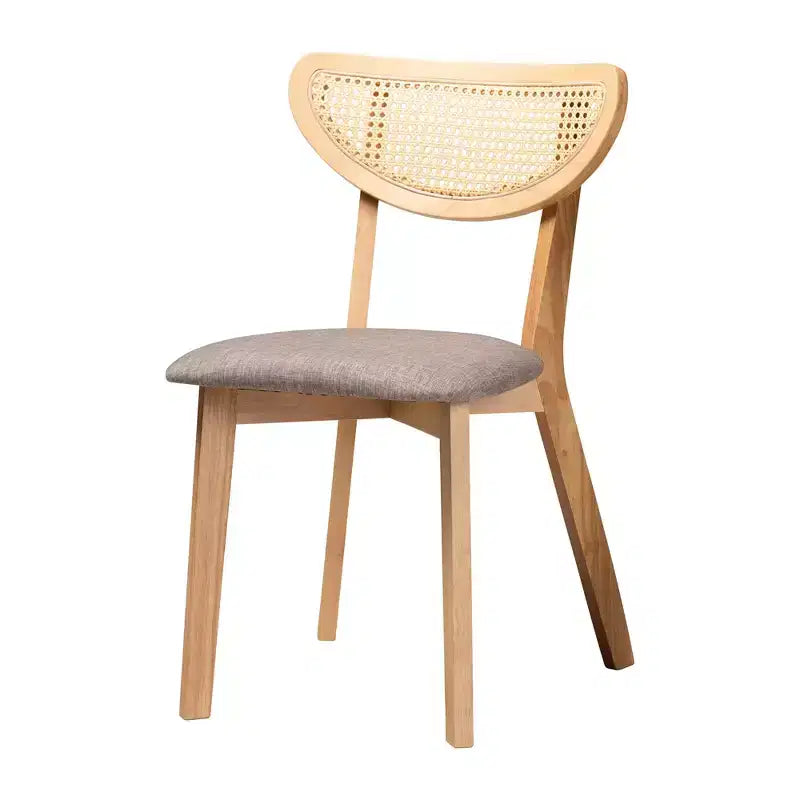 Ensemble de salle à manger 7 pièces en bois Baxton Studio Dannell, style moderne mid-century