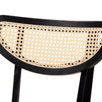 Ensemble de salle à manger 7 pièces en bois Baxton Studio Dannell, style moderne mid-century