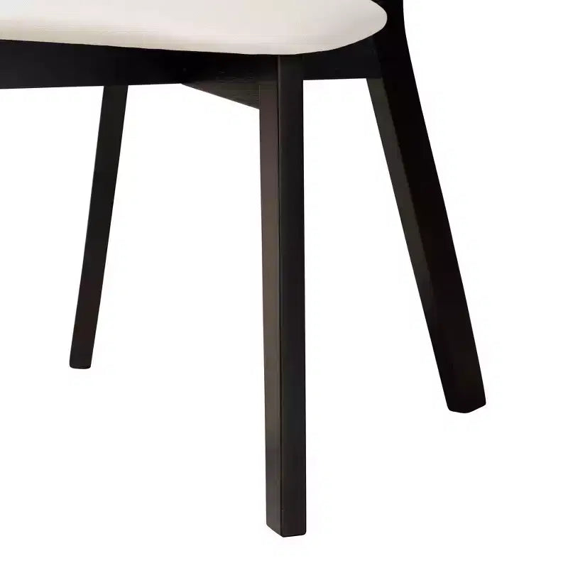 Ensemble de salle à manger 7 pièces en bois Baxton Studio Dannell, style moderne mid-century