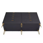 Ensemble commode 2 tiroirs et commode double 10 tiroirs Manhattan Comfort Dumbo 2 pièces moderne