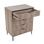 Ensemble commode 2 tiroirs et commode double 10 tiroirs Manhattan Comfort Dumbo 2 pièces moderne