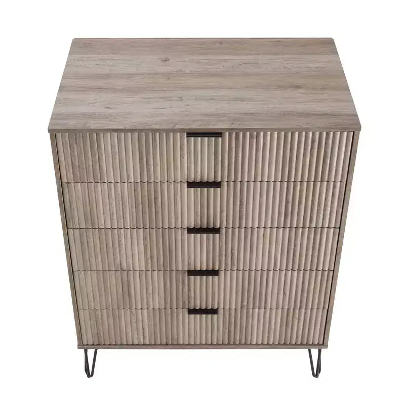 Ensemble commode 2 tiroirs et commode double 10 tiroirs Manhattan Comfort Dumbo 2 pièces moderne