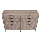 Ensemble commode 2 tiroirs et commode double 10 tiroirs Manhattan Comfort Dumbo 2 pièces moderne