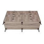 Ensemble commode 2 tiroirs et commode double 10 tiroirs Manhattan Comfort Dumbo 2 pièces moderne