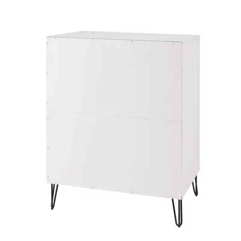 Ensemble commode 2 tiroirs et commode double 10 tiroirs Manhattan Comfort Dumbo 2 pièces moderne