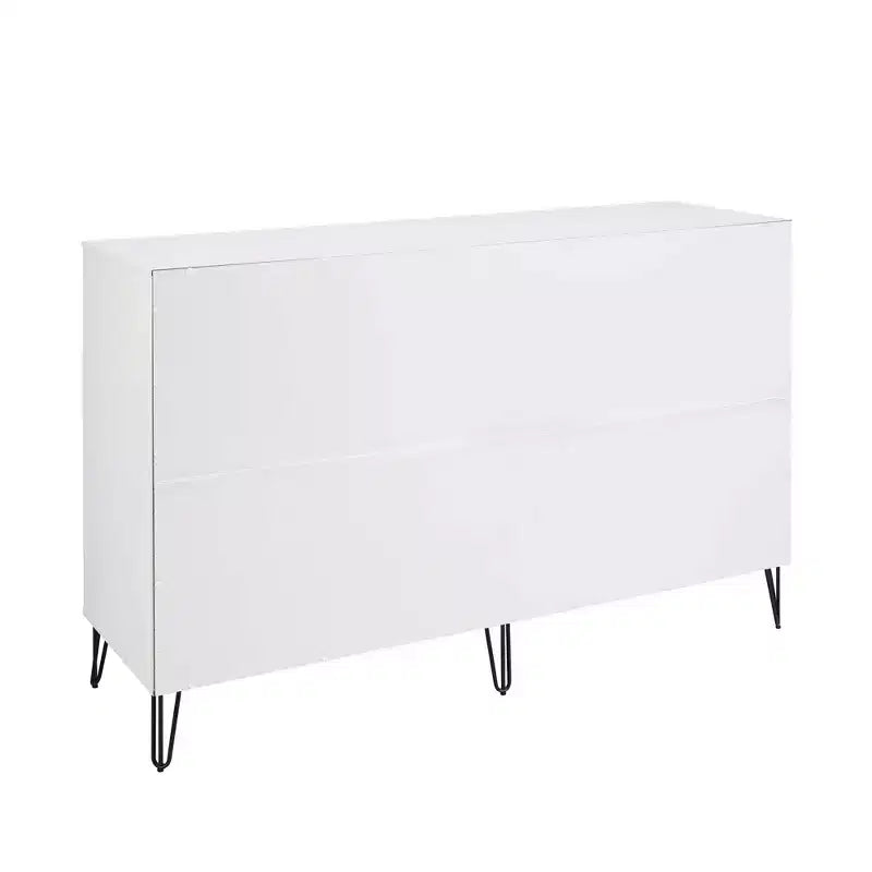 Ensemble commode 2 tiroirs et commode double 10 tiroirs Manhattan Comfort Dumbo 2 pièces moderne