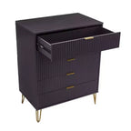 Ensemble commode 2 tiroirs et commode double 10 tiroirs Manhattan Comfort Dumbo 2 pièces moderne