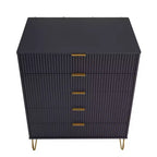 Ensemble commode 2 tiroirs et commode double 10 tiroirs Manhattan Comfort Dumbo 2 pièces moderne