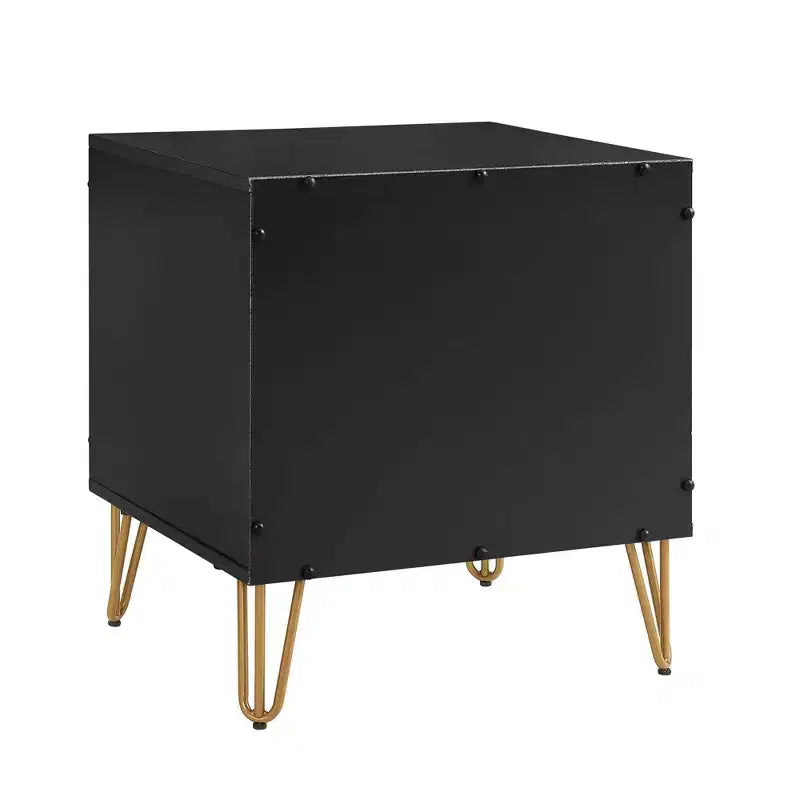 Ensemble de commode 5 tiroirs et table de nuit 2 tiroirs moderne Dumbo 2 pièces Manhattan Comfort