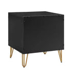 Ensemble de commode 5 tiroirs et table de nuit 2 tiroirs moderne Dumbo 2 pièces Manhattan Comfort
