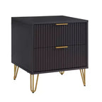 Ensemble de commode 5 tiroirs et table de nuit 2 tiroirs moderne Dumbo 2 pièces Manhattan Comfort