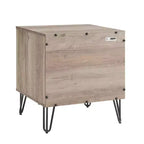 Ensemble de commode 5 tiroirs et table de nuit 2 tiroirs moderne Dumbo 2 pièces Manhattan Comfort