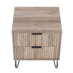 Ensemble de commode 5 tiroirs et table de nuit 2 tiroirs moderne Dumbo 2 pièces Manhattan Comfort