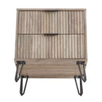 Ensemble de commode 5 tiroirs et table de nuit 2 tiroirs moderne Dumbo 2 pièces Manhattan Comfort