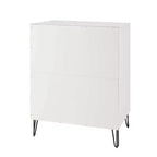 Ensemble de commode 5 tiroirs et table de nuit 2 tiroirs moderne Dumbo 2 pièces Manhattan Comfort