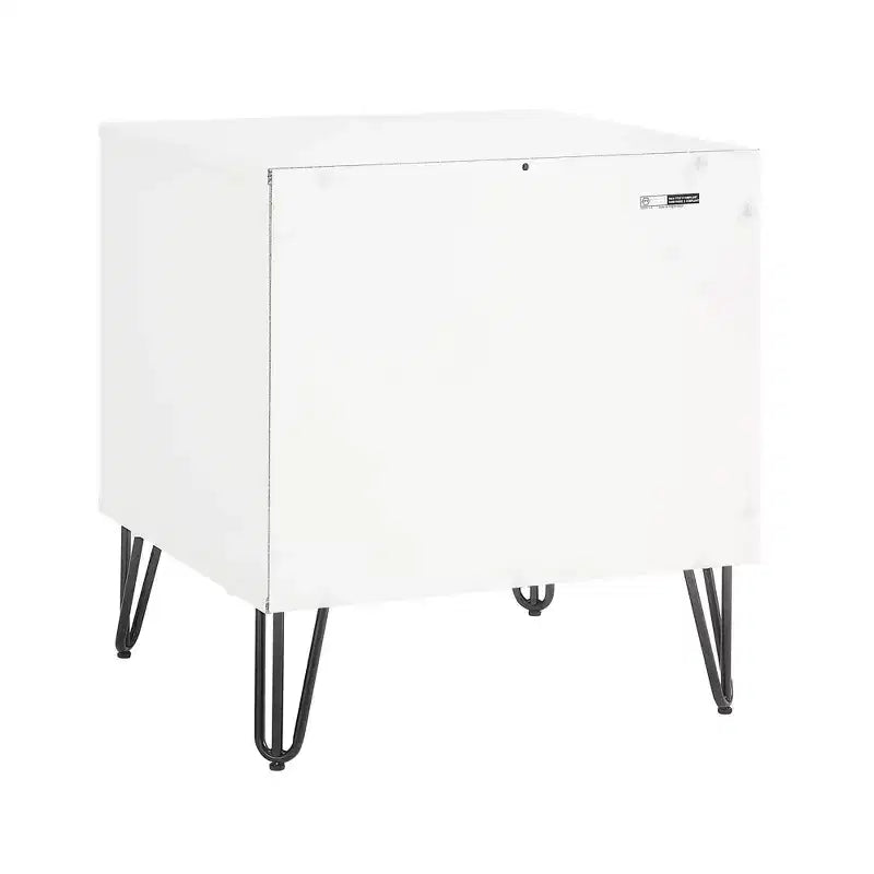 Ensemble de commode 5 tiroirs et table de nuit 2 tiroirs moderne Dumbo 2 pièces Manhattan Comfort