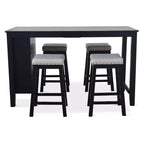 Home Design 5pc Africa Counter Height Dining Set