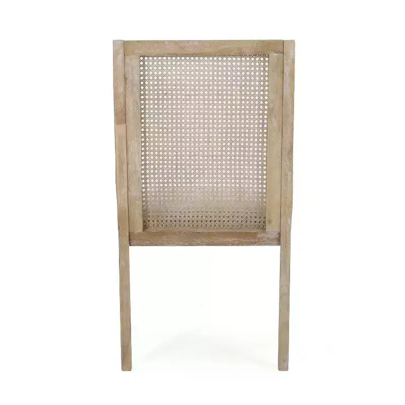 Ensemble de salle à manger 7 pièces en rotin de canne et bois d'hévéa Mason de Christopher Knight Home