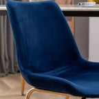 Ensemble de salle à manger rond 3 pièces Avant de Roundhill Furniture, table à manger sur tréteaux avec 2 chaises d'appoint