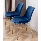Ensemble de salle à manger rond 5 pièces Avant de Roundhill Furniture, avec table et 4 chaises